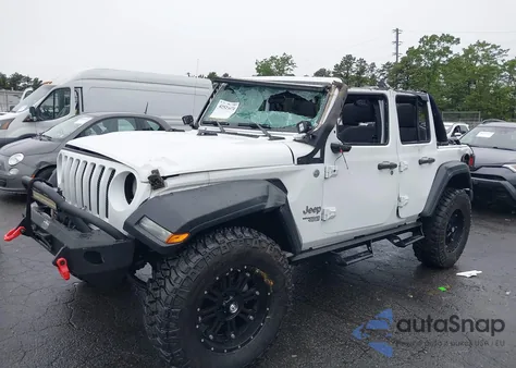 2018 Jeep Wrangler Unlimited Sport from USA, damaged, VIN 1C4HJXDG0JW233696